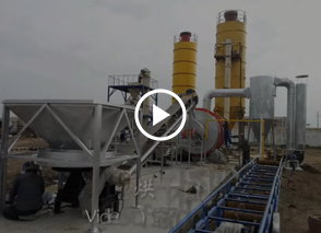 哈薩克斯坦干粉砂漿生產線，瓷磚膠生產線，烘干機生產線